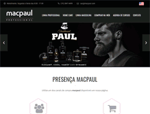 Tablet Screenshot of macpaul.com.br